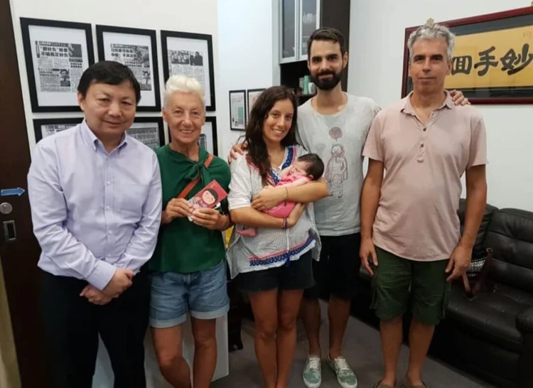 Family from Europe